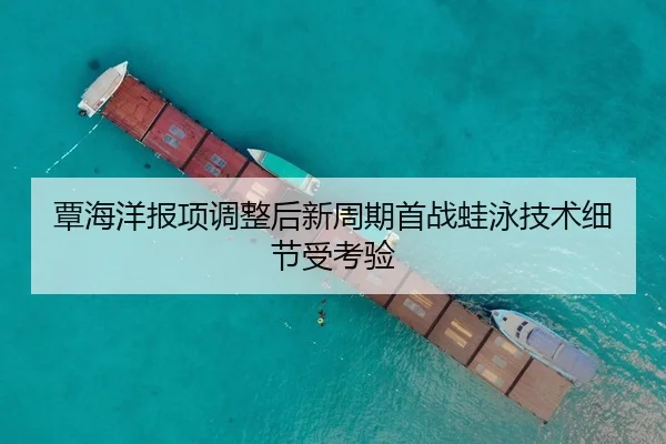 覃海洋报项调整后新周期首战蛙泳技术细节受考验